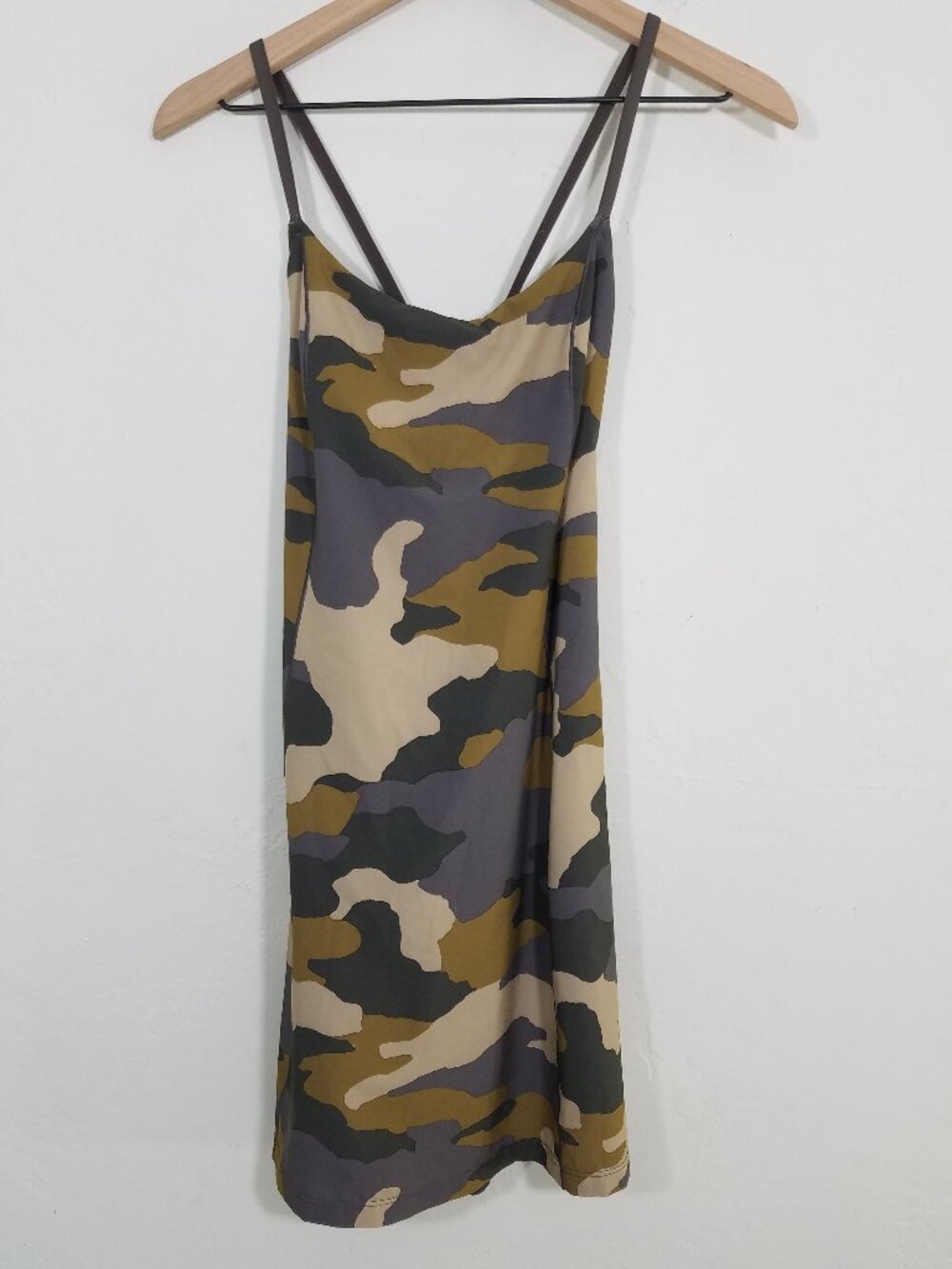 Offline by Aerie Sporty Exercise Camo Dress with Built-in Shorts Size S